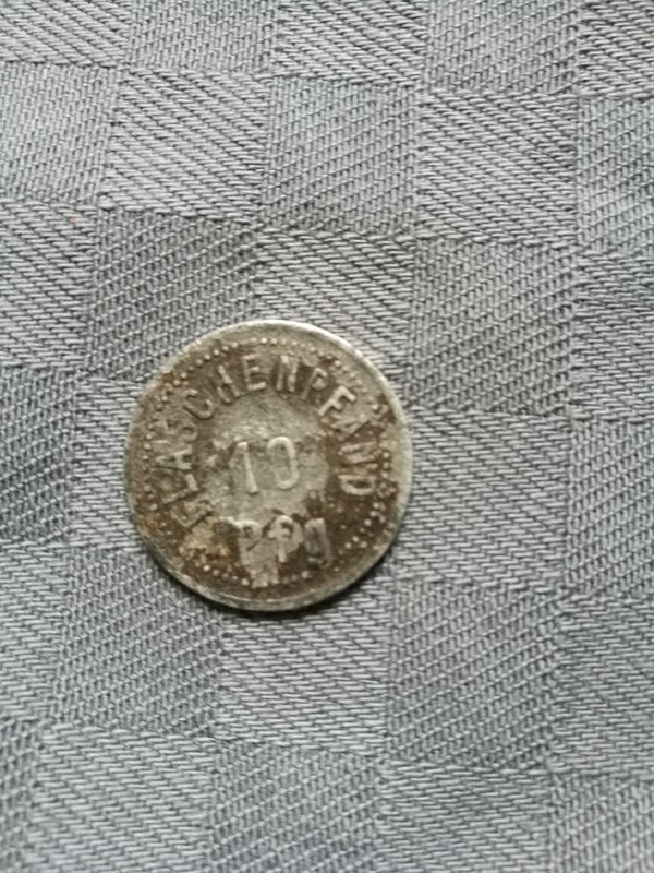 German Kriegsmarine original deposit coin Wilhelmshaven ww2