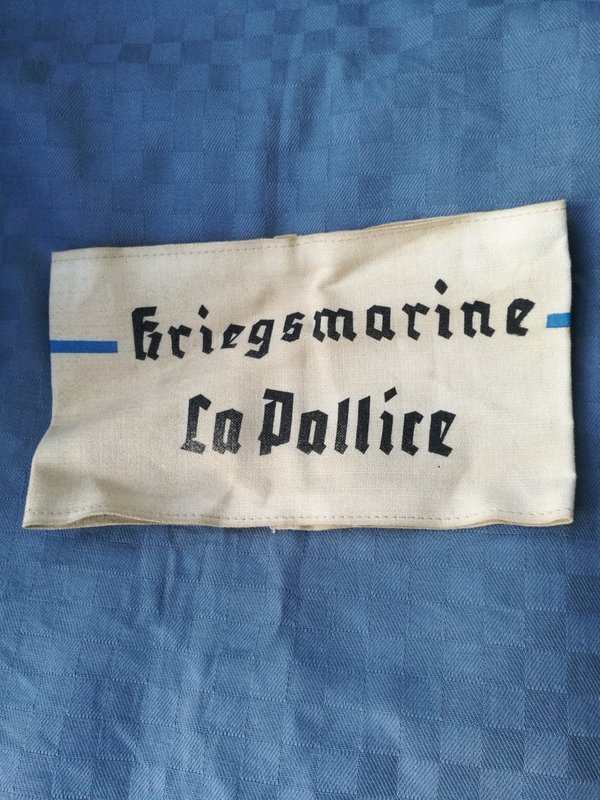 Original Armbinde Kriegsmarine La Pallice 2wk