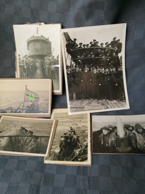German Kriegsmarine original photos U 668 ww2