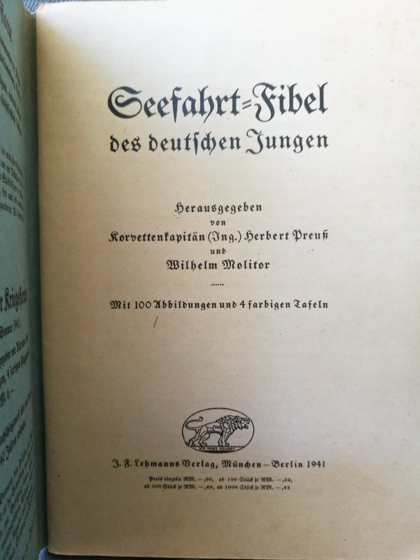 German Kriegsmarine three original booklets ww2