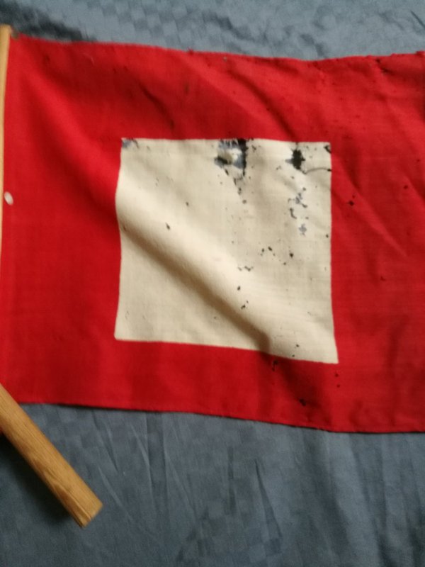 German Kriegsmarine Semaphore flags original ww2