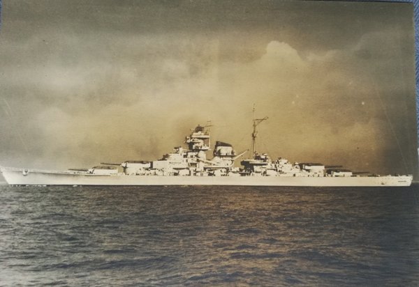 German Kriegsmarine estate Funkmaat Tirpitz original ww2