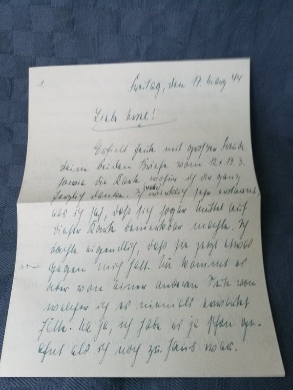 Kriegsmarine fieldpost letter U 515 ww2