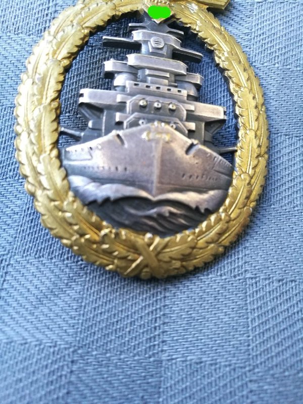 Original Kriegsmarine Flotten-Kriegsabzeichen 2wk