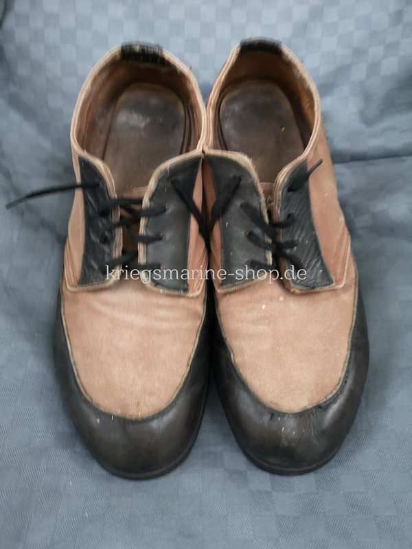 Original Kriegsmarine canvas shoes ww2