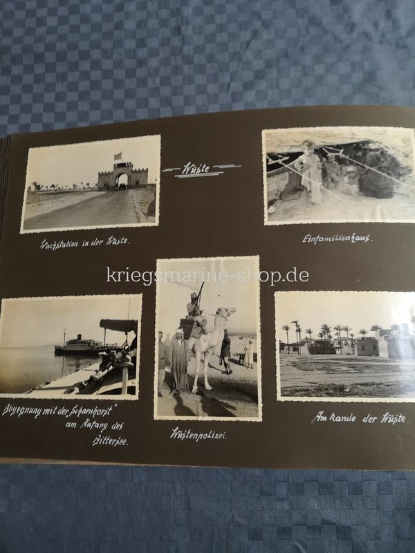 Kriegsmarine Fotoalbum Kreuzer Emden