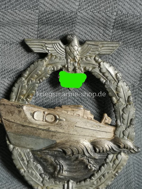 Kriegsmarine Schnellboot war badge ww2