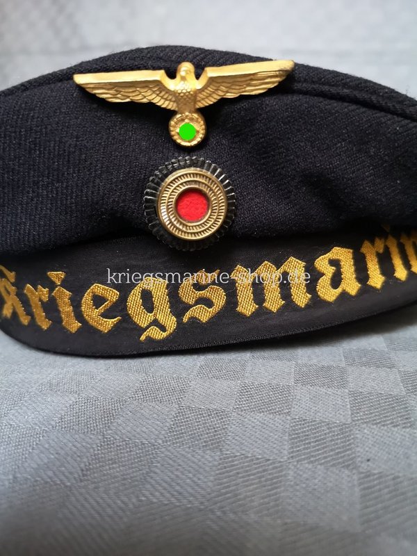 Original Kriegsmarine flat cap ww2
