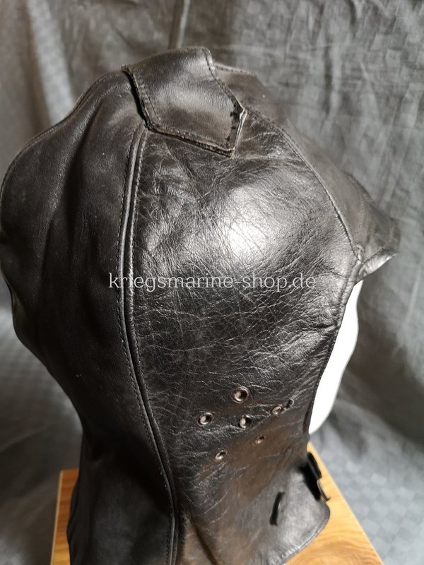 Original Kriegsmarine leather hood ww2