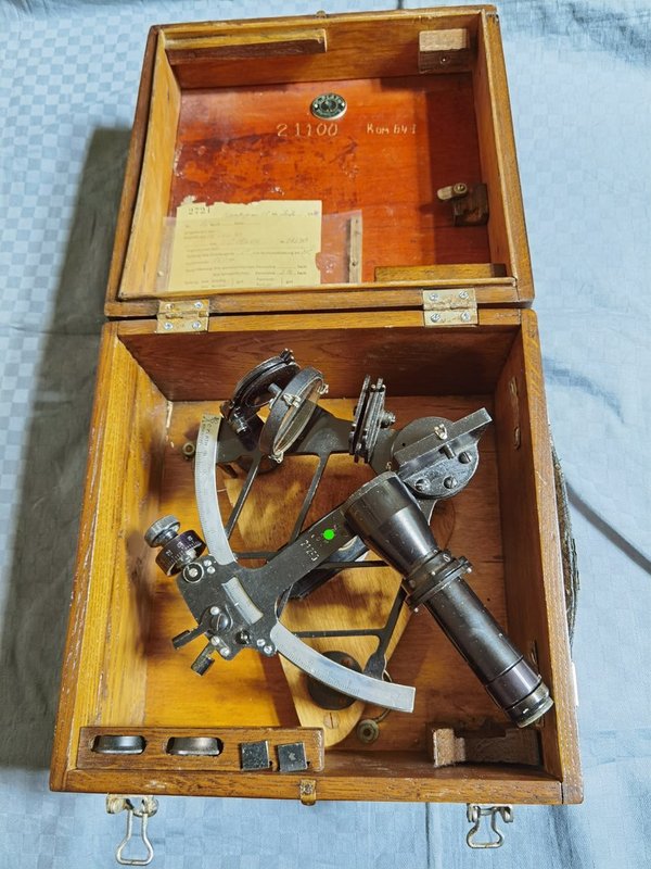 Kriegsmarine sextant C. Plath ww2