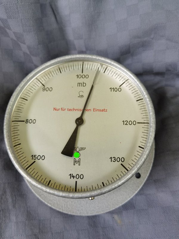 Lufft Barometer Kriegsmarine 2wk