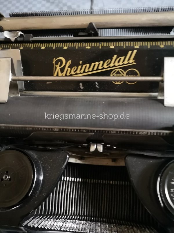 Kriegsmarine typewriter Rheinmetall ww2