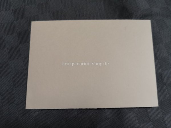 Kriegsmarine estate certificate autograph card ww2