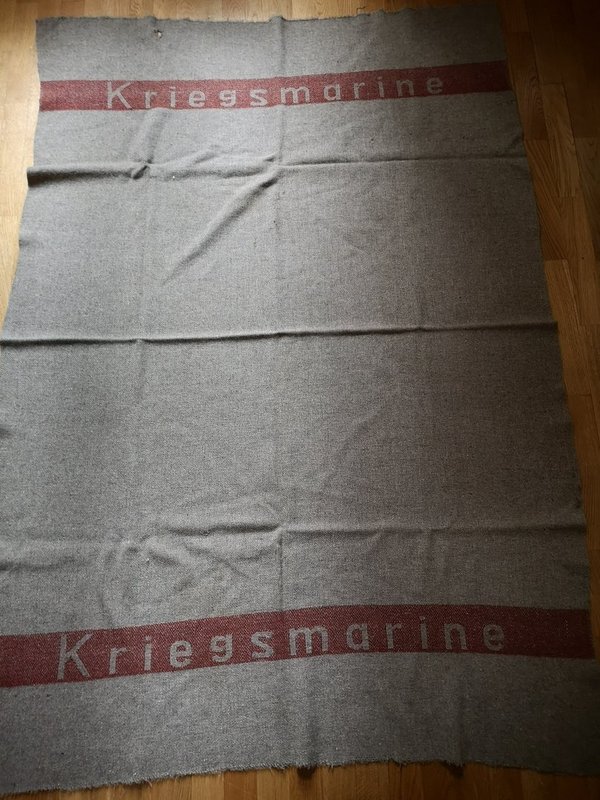 Kriegsmarine Wolldecke 2wk