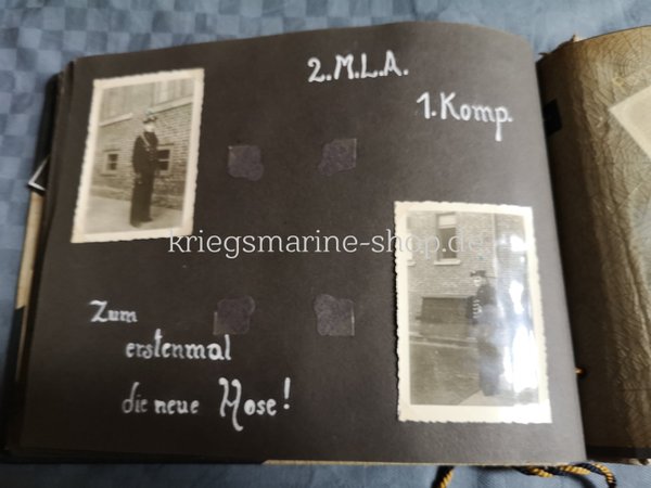 Kriegsmarine photo album 2 MLA ww2