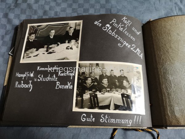 Kriegsmarine photo album 2 MLA ww2