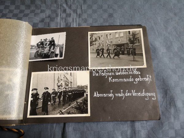 Kriegsmarine Fotoalbum 2 MLA 2wk