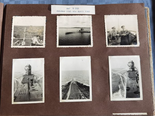 Kriegsmarine Nachlass U-Boot Kommandant 2wk