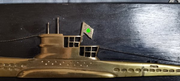 Wandrelief Kriegsmarine U-Boot 2wk