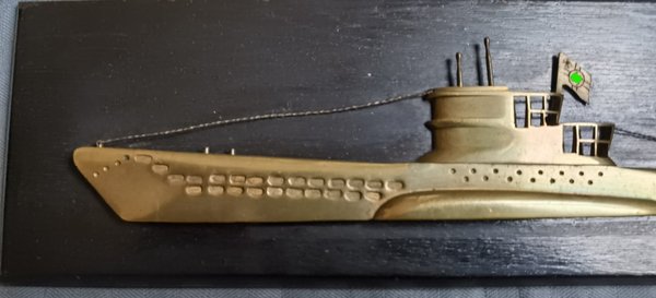Wandrelief Kriegsmarine U-Boot 2wk