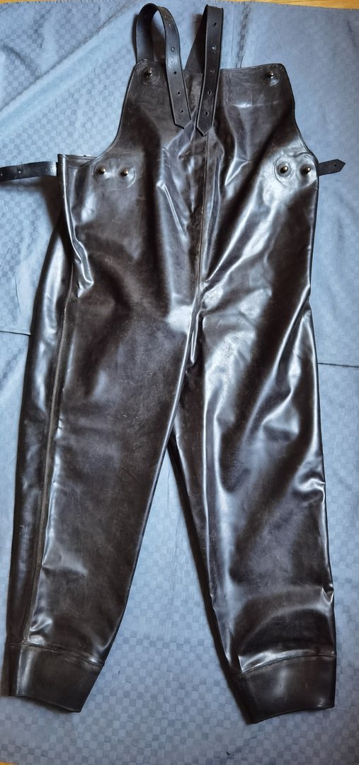 Kriegsmarine rubber trousers ww2