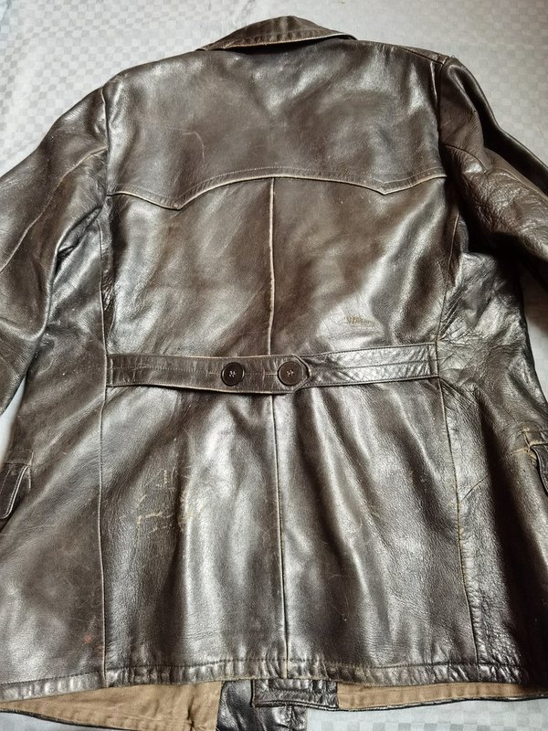 Kriegsmarine leather jacket ww2