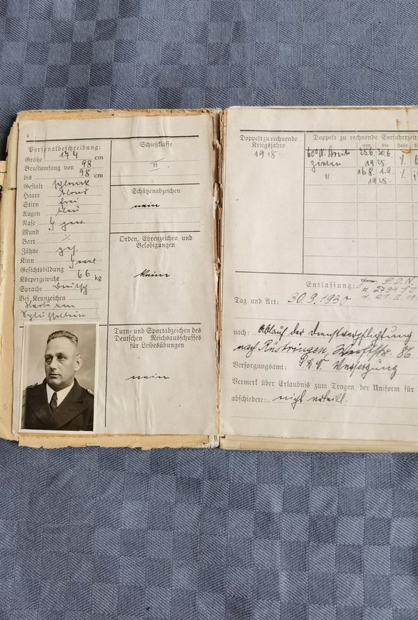 Kriegsmarine Dokumente 2wk