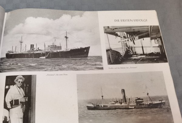 Kriegsmarine Buch Kriegsfahrt des Hilfskreuzers Atlantis 2wk