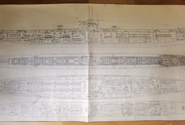 U-boat gerneral plan U 180