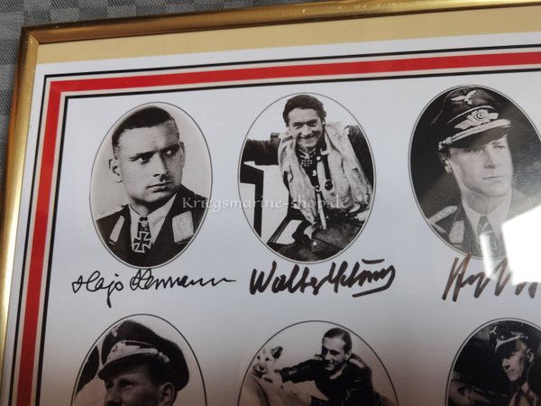 Autographen Adler der Luftwaffe