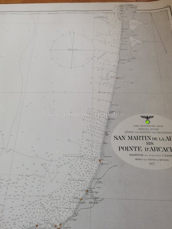 Map Biscaya Bay
