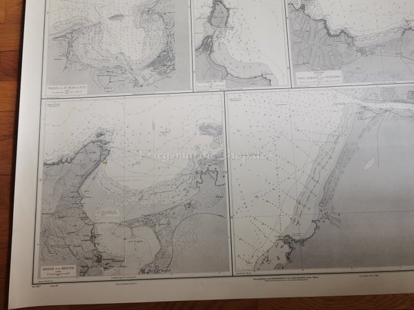 Nautical Chart Ports Biscay Bay