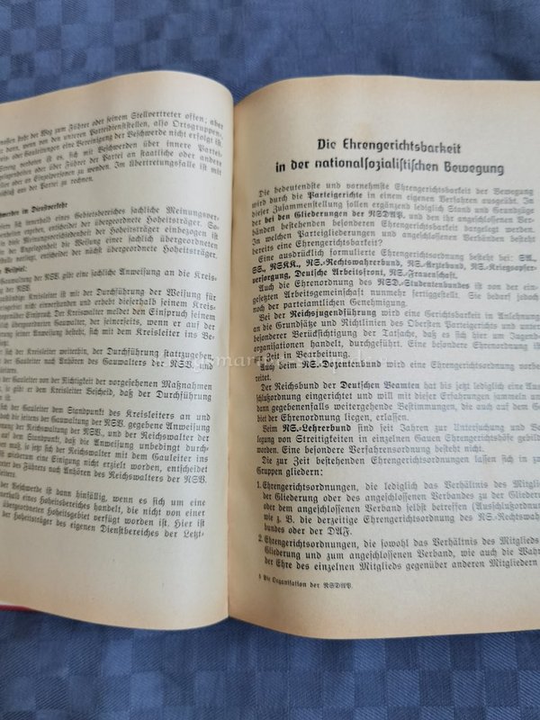 Organisation Book NSDAP